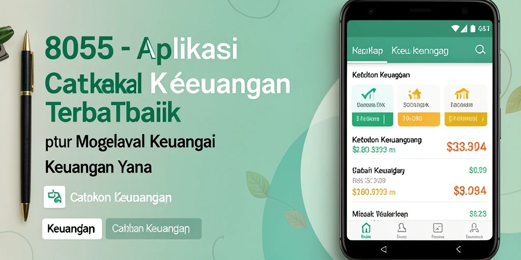 Tampilan antarmuka pengguna 8055 yang sederhana dan efektif.