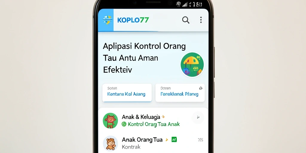 Tampilan antarmuka KOPLO77 yang sederhana dan fungsional.