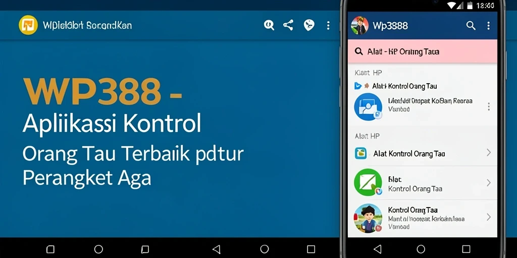 Antarmuka pengguna WP888 yang intuitif dan mudah digunakan.